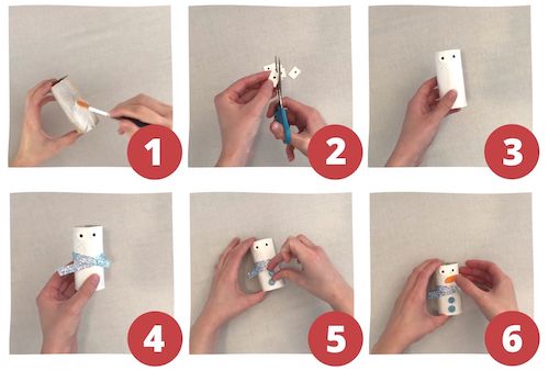 How To Make Fun Christmas Characters snowman